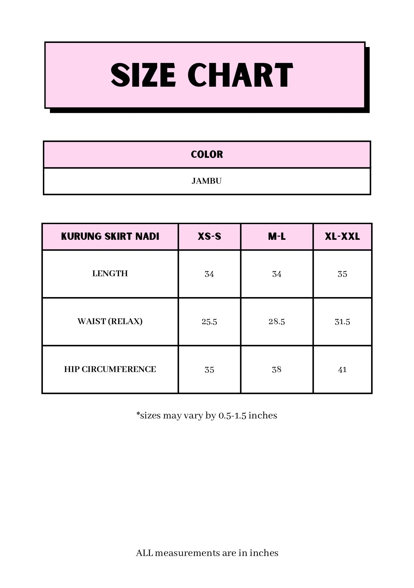 Getaran Nadi Jambu Kurung Set