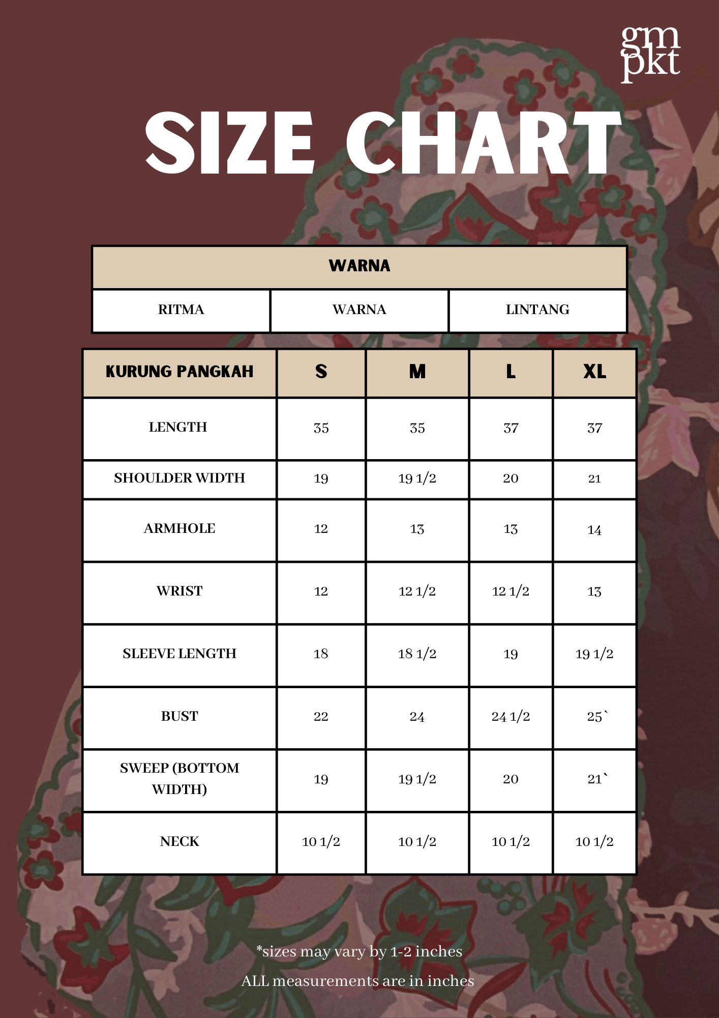 Baju Kurung Besar Pangkah Lintang