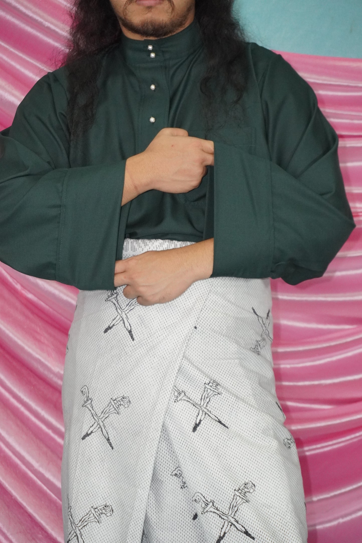 Baju Melayu Belantara Hijau