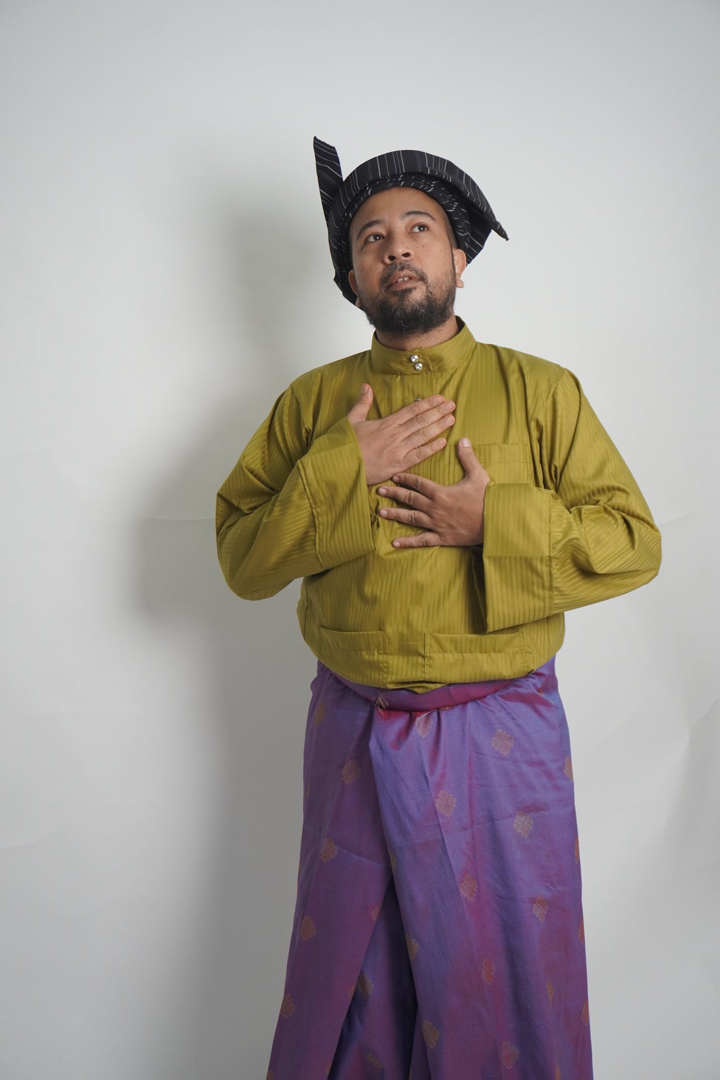 Baju Melayu Belantara Hijau Muda