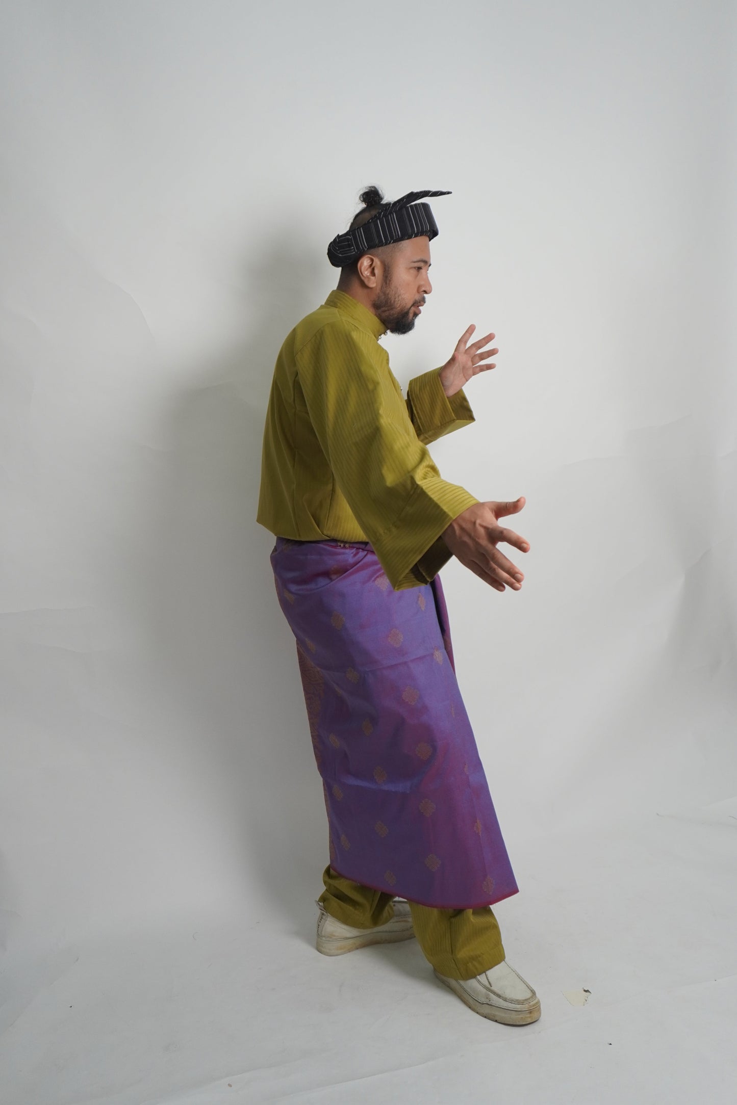 Baju Melayu Belantara Hijau Muda