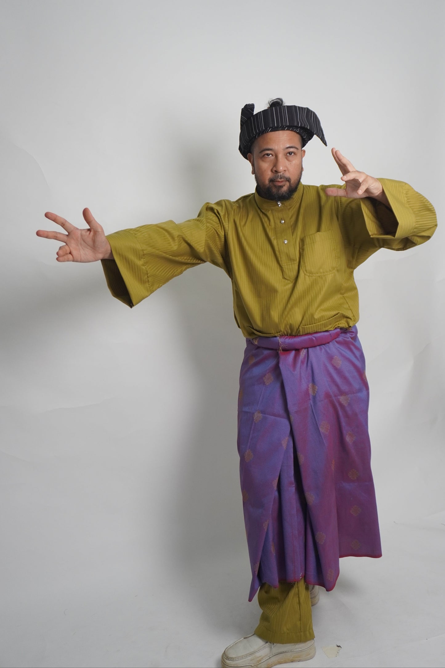 Baju Melayu Belantara Hijau Muda