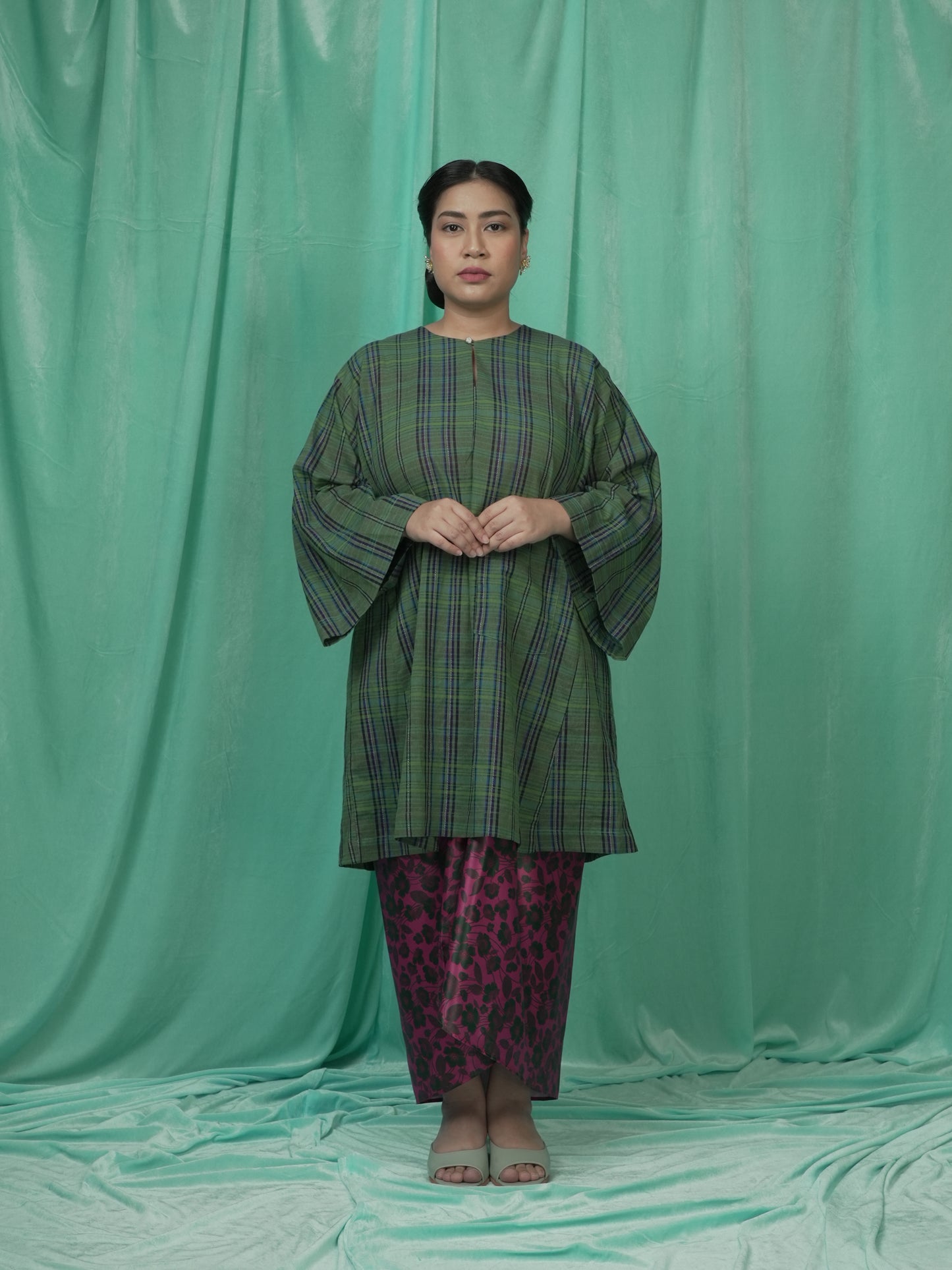 Baju Kurung Besar Pangkah Ritma