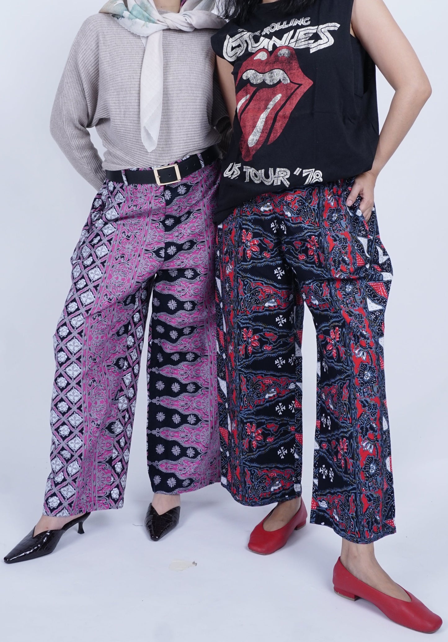 D'SLUAR Batik Bunga Jambu/Kelabu