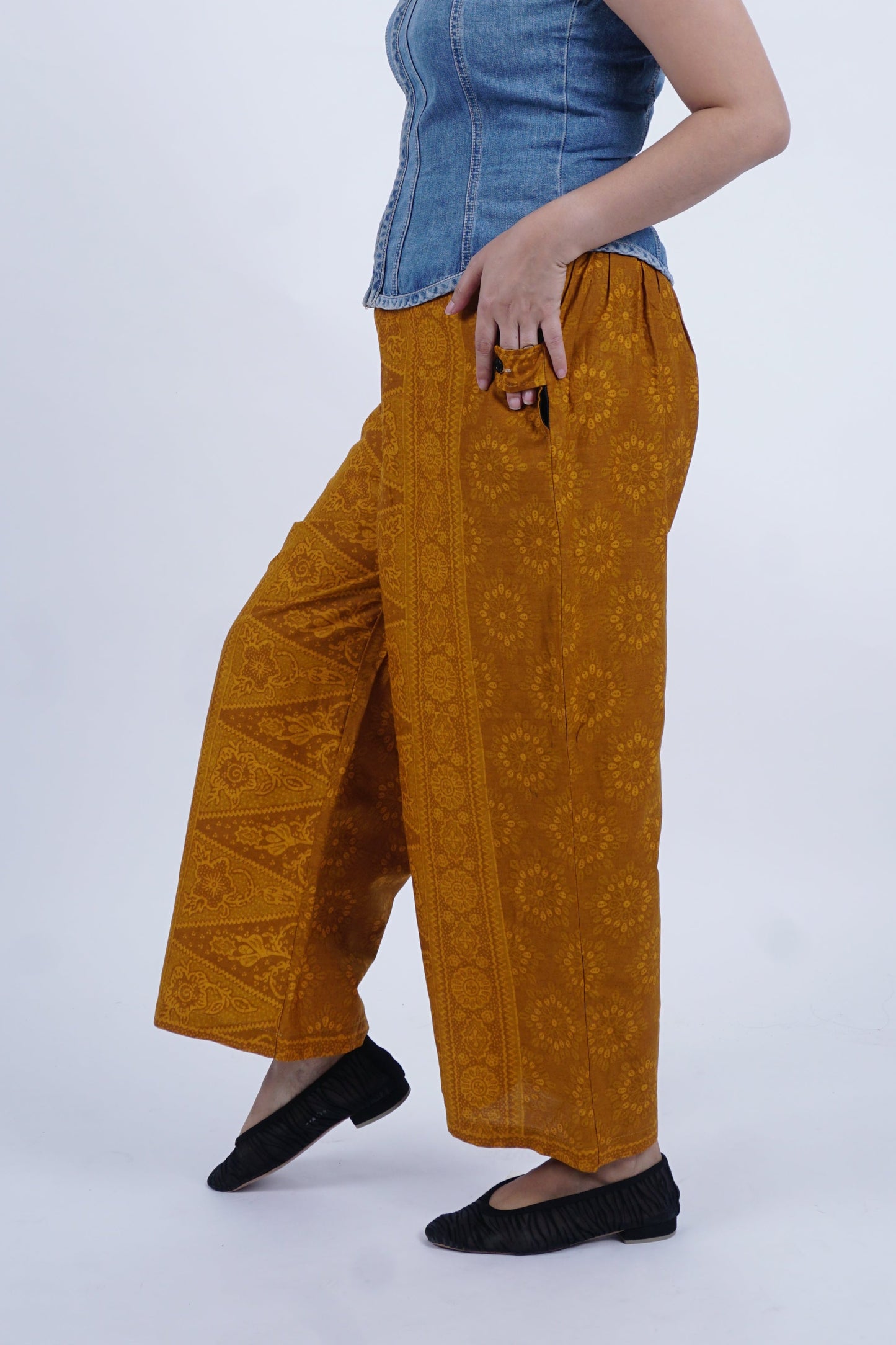 D'SLUAR Batik Kelopak Kuning