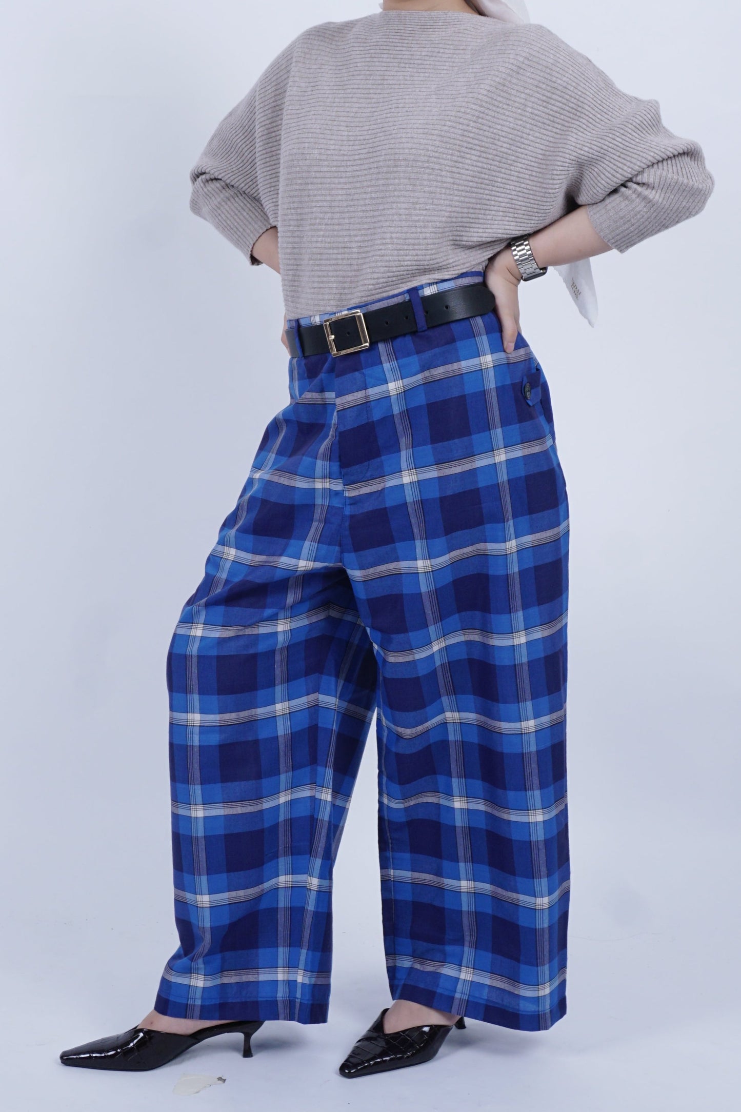 D'SLUAR Garis Kecil Biru