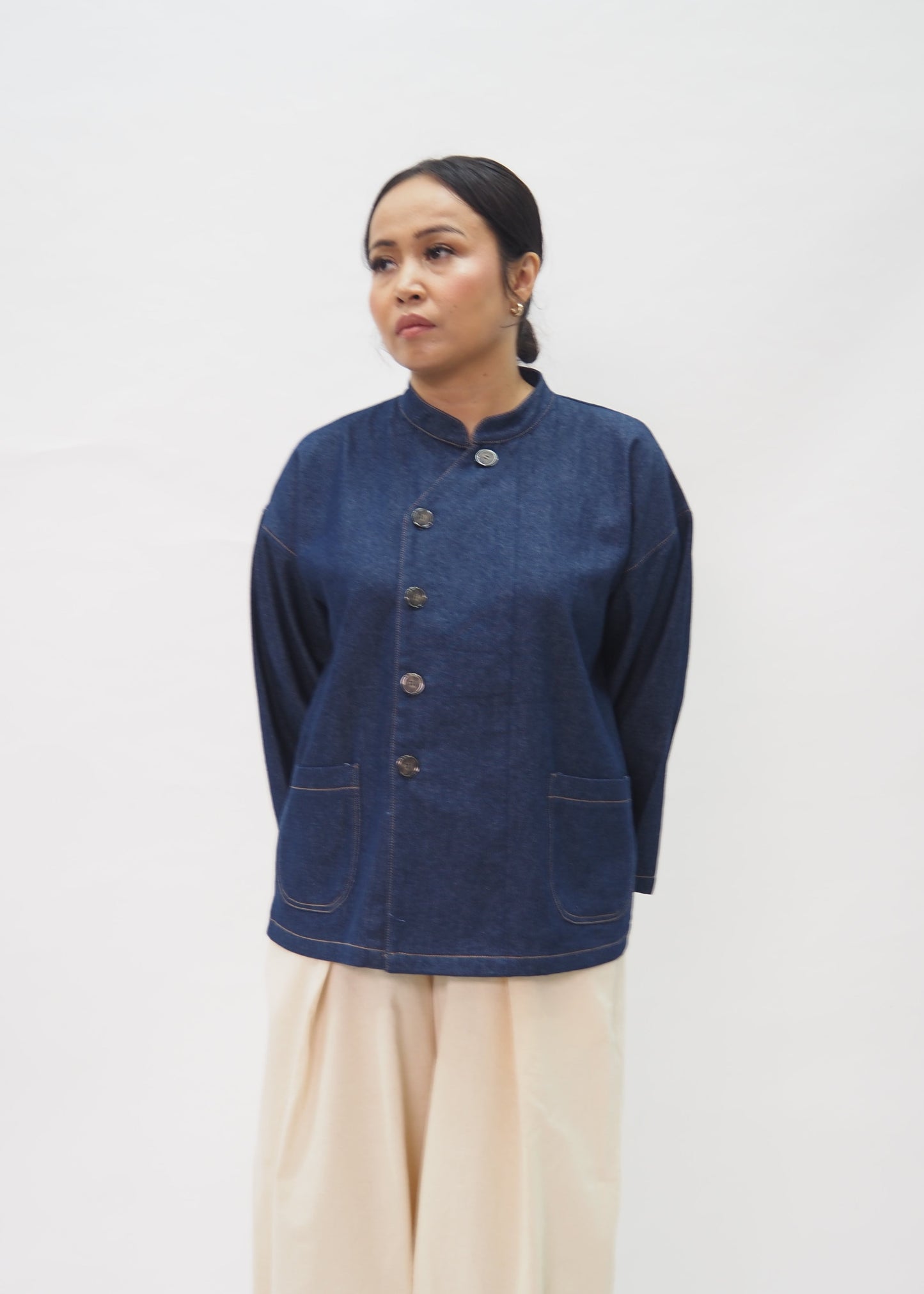 Baju Ridzo Denim TIGA-9