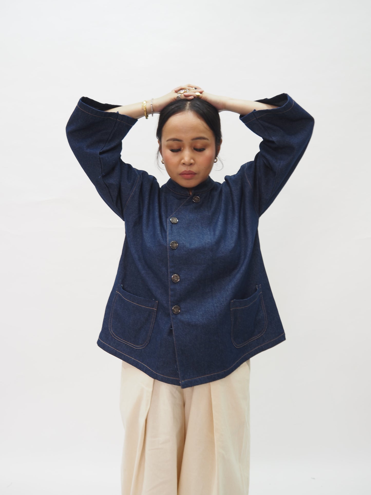 Baju Ridzo Denim TIGA-9