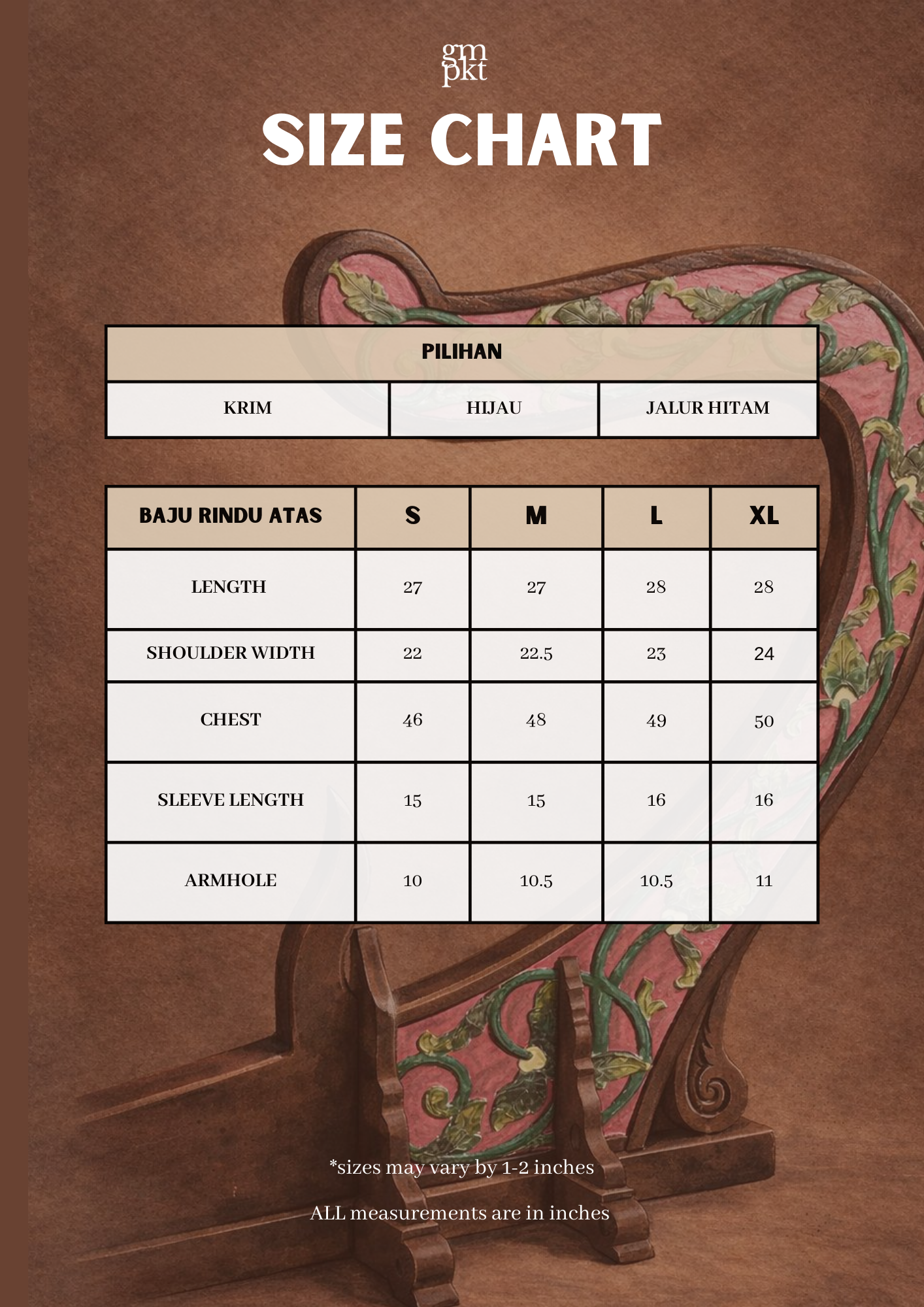 Baju Rindu Atas Jalur Hitam