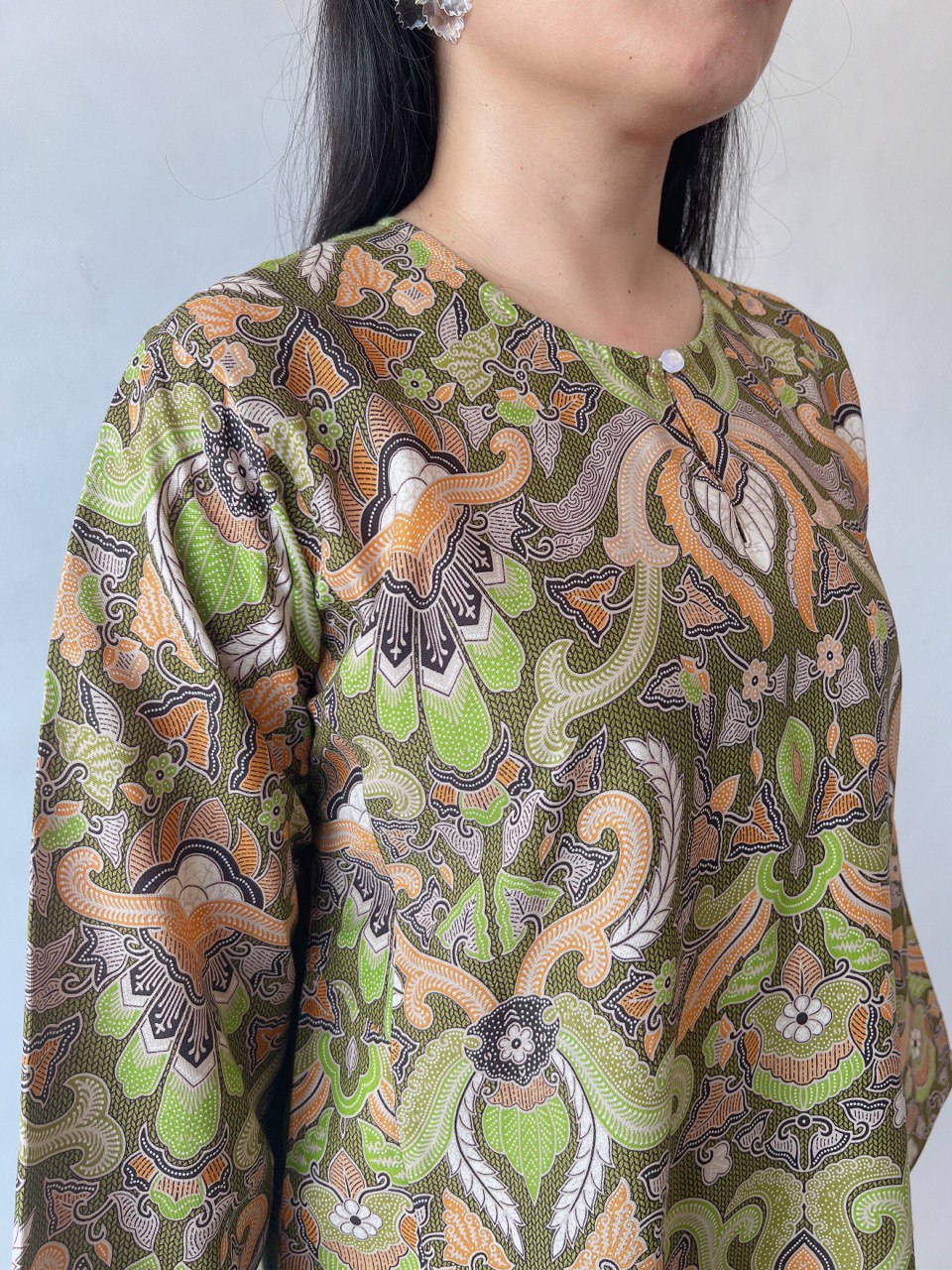 Baju Kurung Batik Nusantara Madu