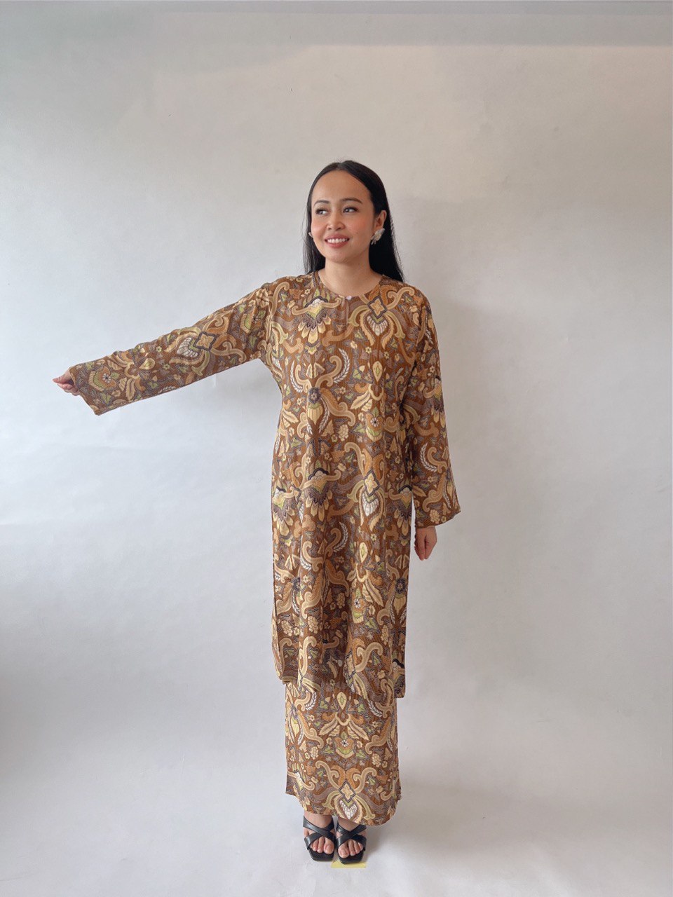 Baju Kurung Batik Nusantara Merbok