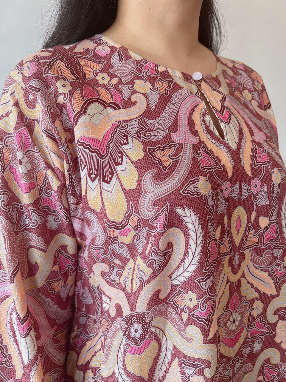 Baju Kurung Batik Nusantara Merak