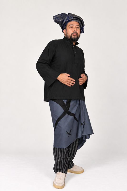 Edisi Khas Batik Siri Kedua : Kain Lepas Keris Biru Cair
