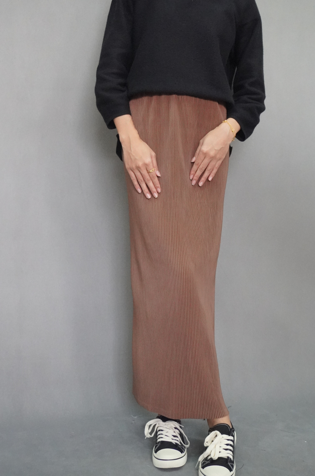 Skirt Pensel Pleated