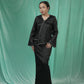 Baju Kebaya Rekah Hitam (PRE-ORDER)