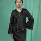 Baju Kebaya Rekah Hitam (PRE-ORDER)