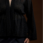 Baju Kebaya Rindu Merdu Hitam