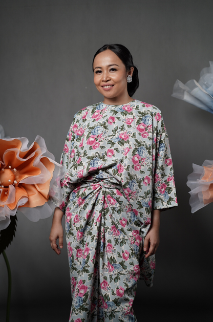 Gemalai Belai Set Biru Jambu