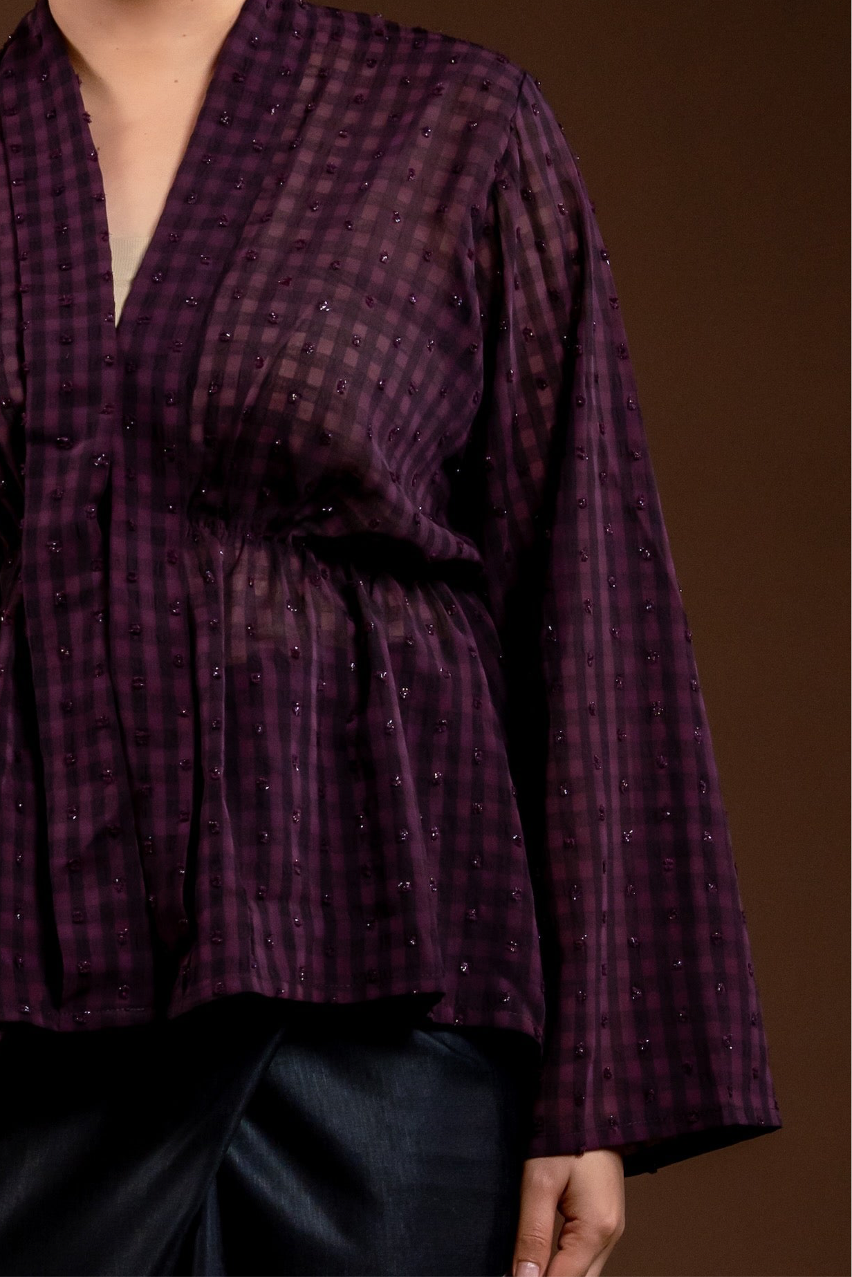 Baju Kebaya Rindu Merdu Ungu