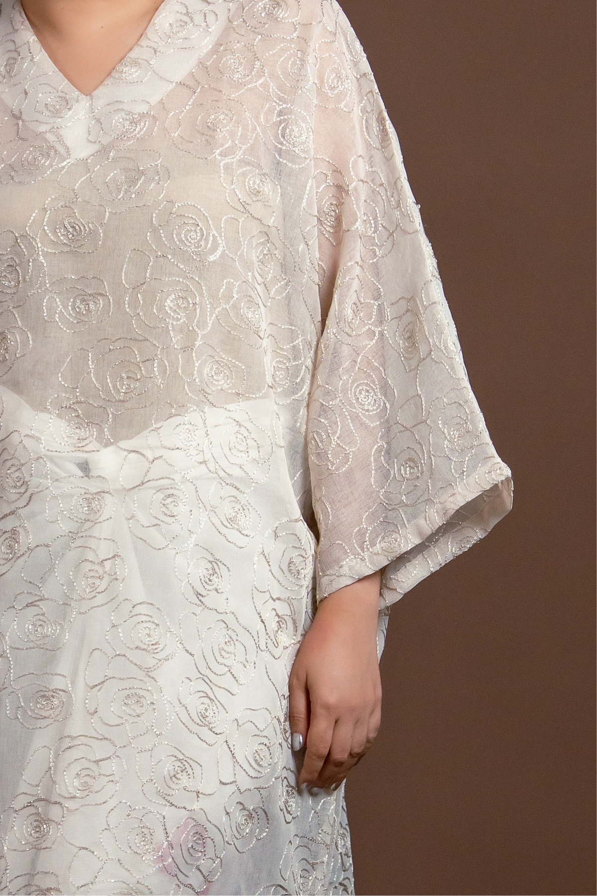 Baju Kurung Rindu Sayang Krim