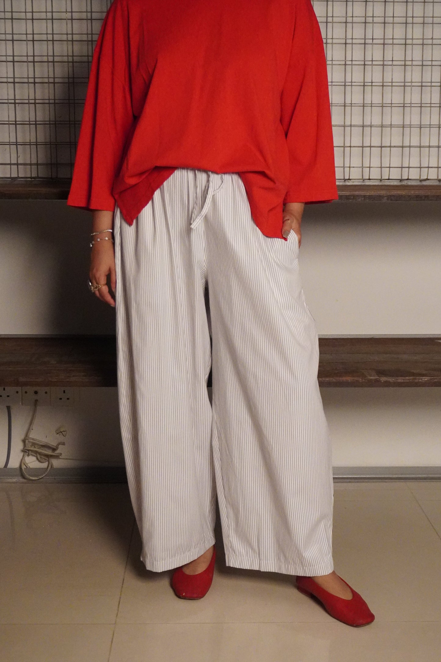 Seluar Lintang Putih