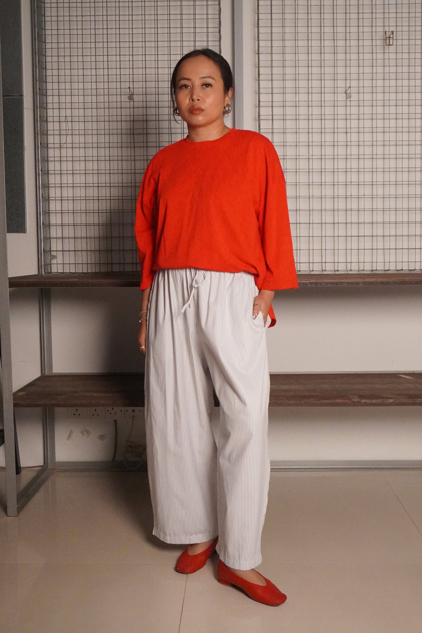 Seluar Lintang Putih