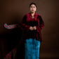 Kebaya Rindu Set Baldu Marun