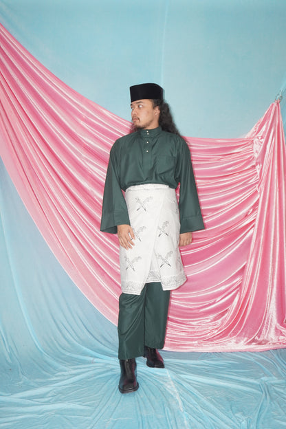 Baju Melayu Belantara Hijau