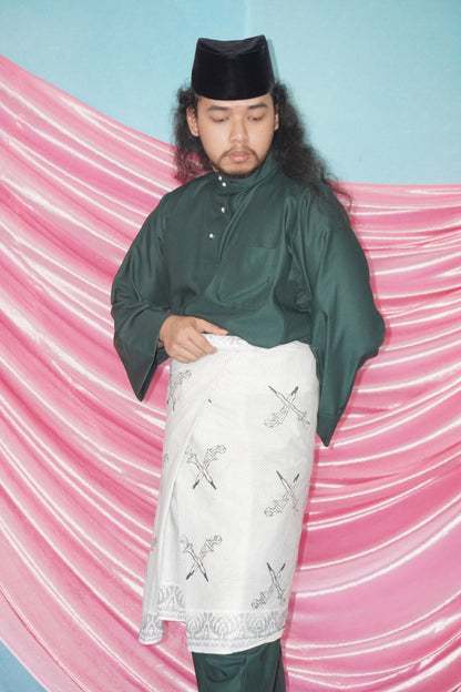 Baju Melayu Belantara Hijau