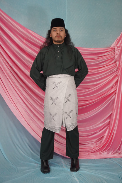 Baju Melayu Belantara Hijau