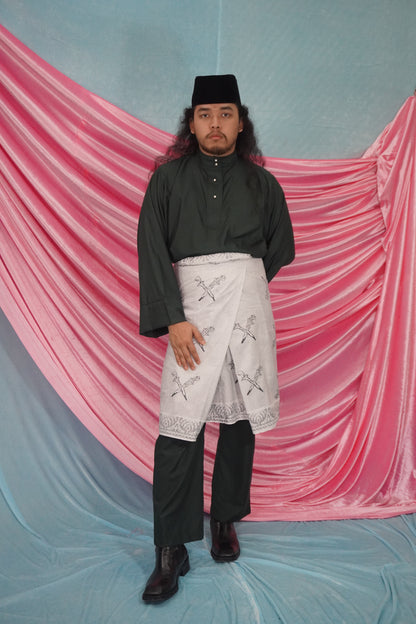 Baju Melayu Belantara Hijau