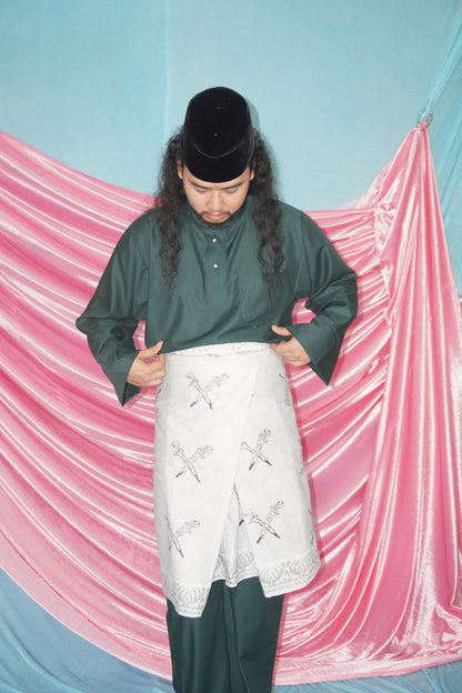 Baju Melayu Belantara Hijau