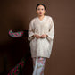 Baju Kurung Rindu Sayang Krim