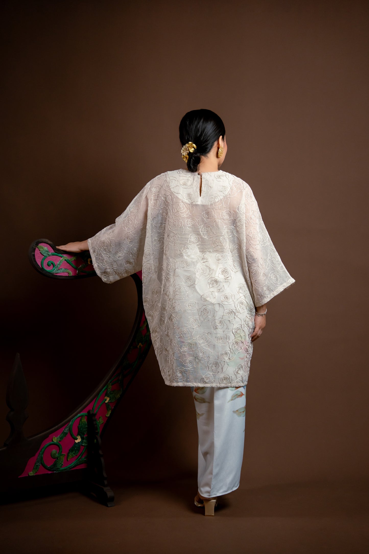Baju Kurung Rindu Sayang Krim