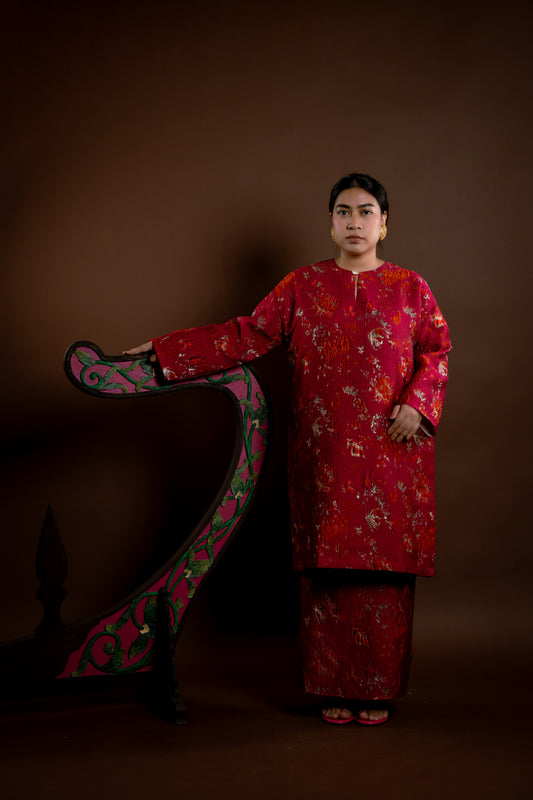 Kurung Rindu Memikat Set Jambu Emas