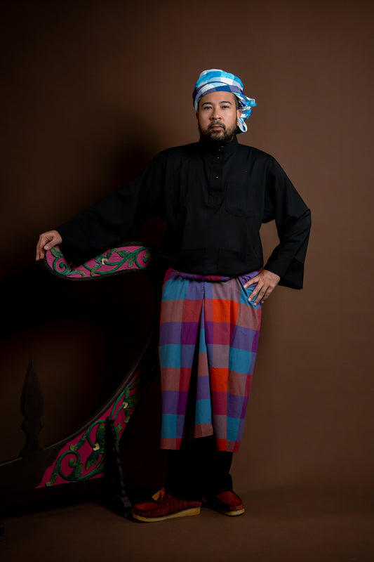 Baju Melayu Rindu Jelas Hitam