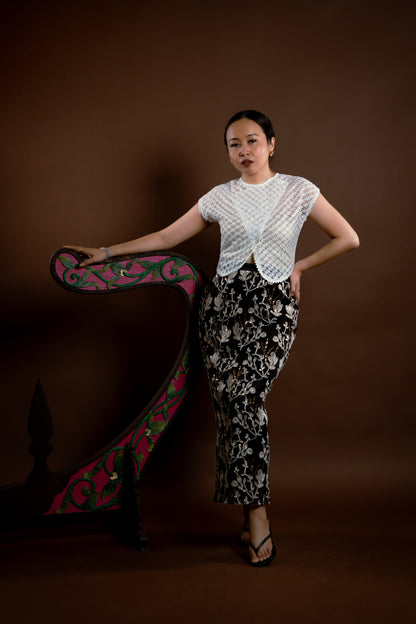 Kebaya Rindu Harapan Lengan Pendek