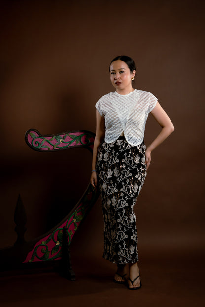 Kebaya Rindu Harapan Lengan Pendek