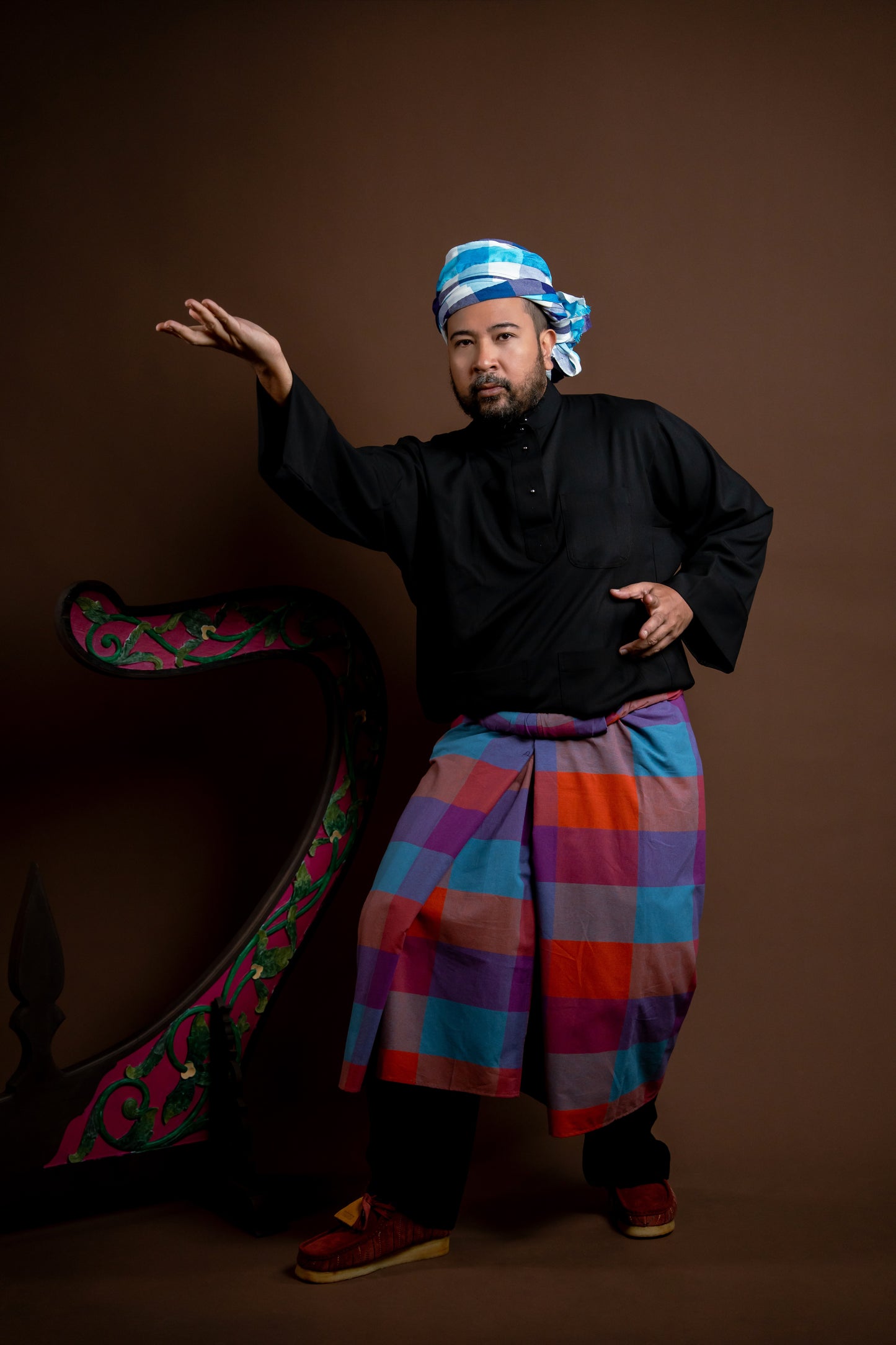 Baju Melayu Rindu Jelas Hitam
