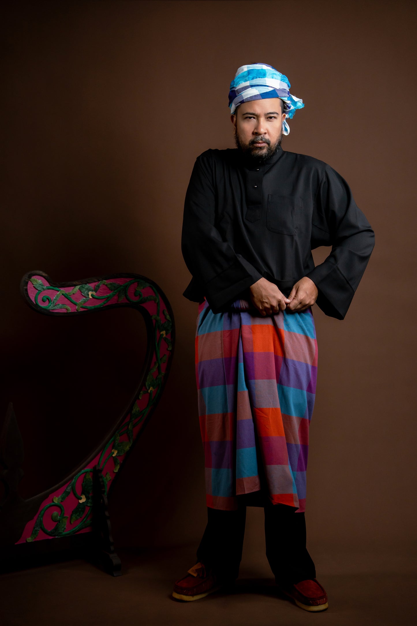 Baju Melayu Rindu Jelas Hitam