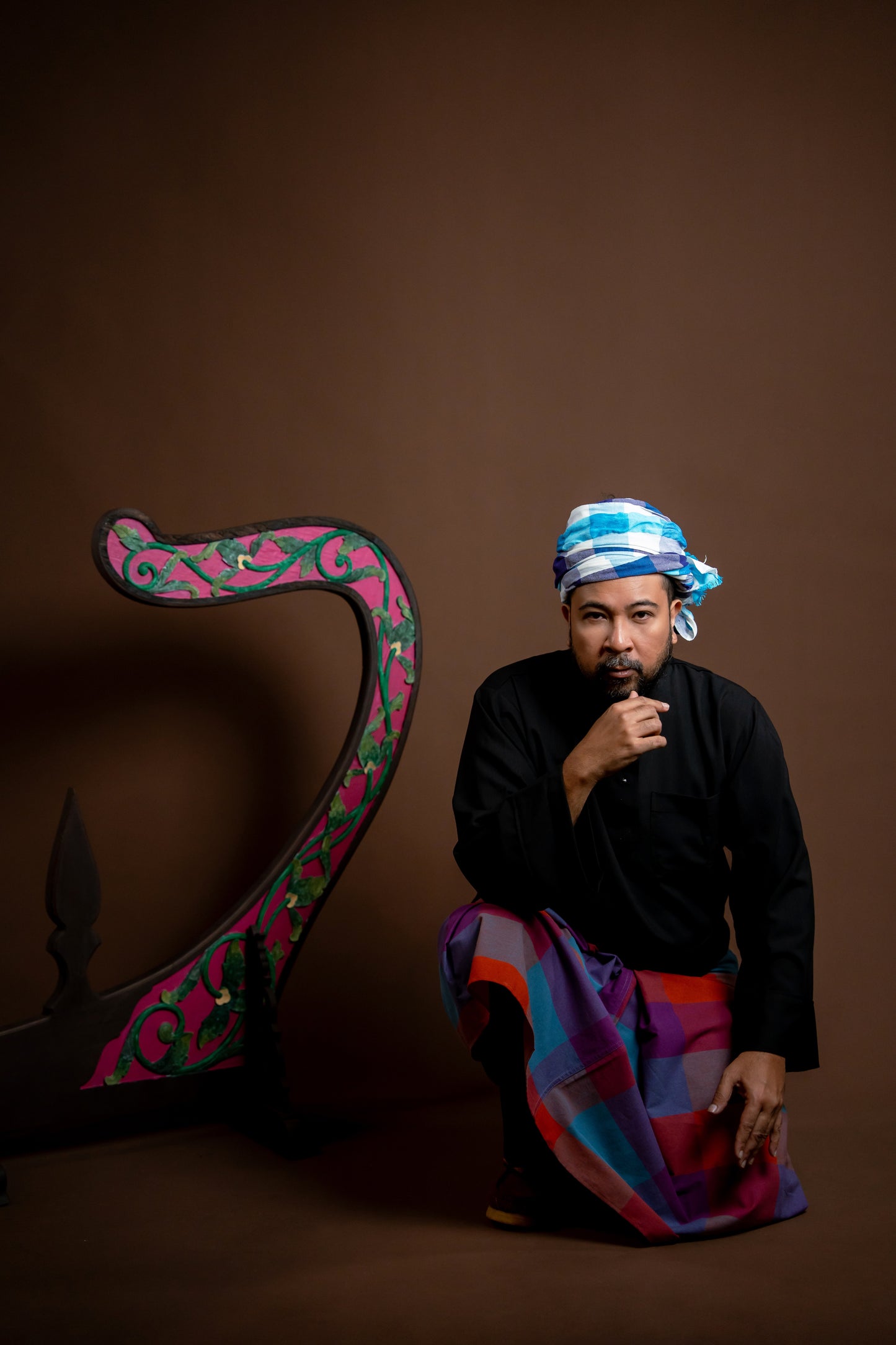 Baju Melayu Rindu Jelas Hitam