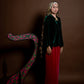 Kebaya Rindu Set Baldu Hijau