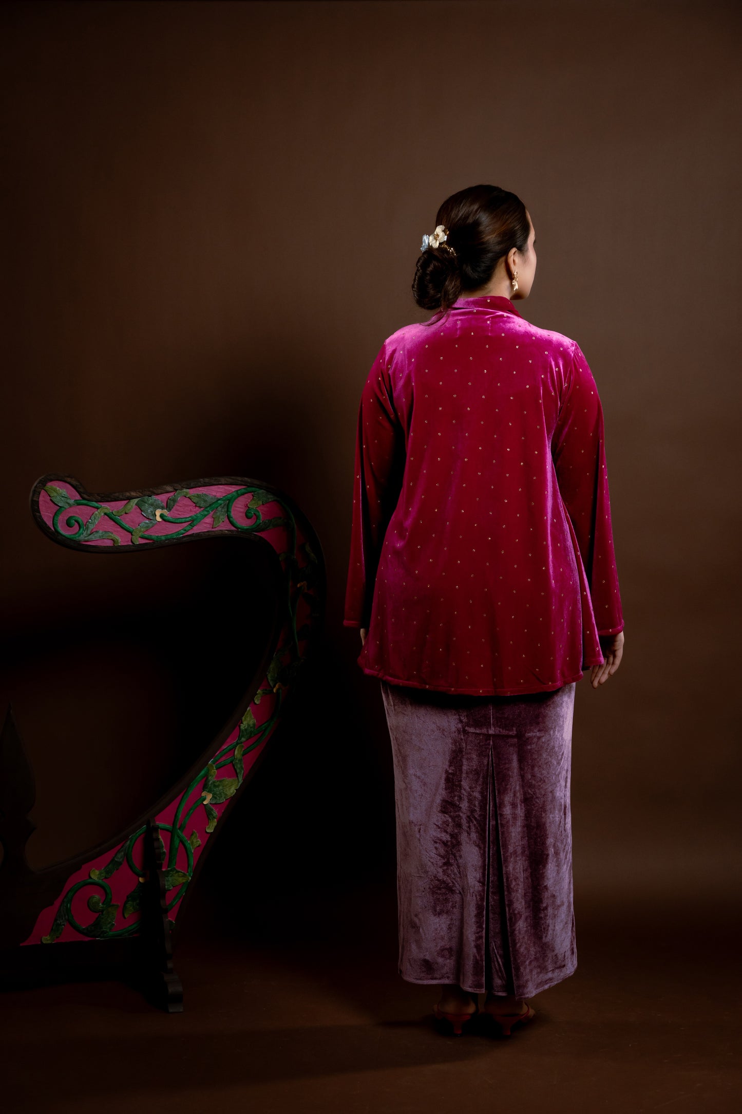 Kebaya Rindu Set Baldu Jambu