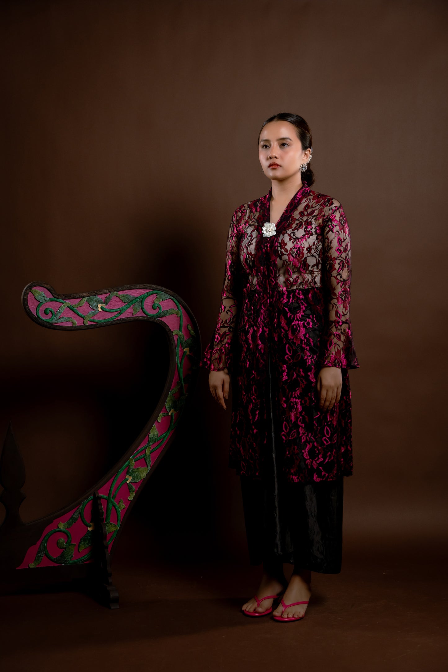 Kebaya Rindu Membara Jambu