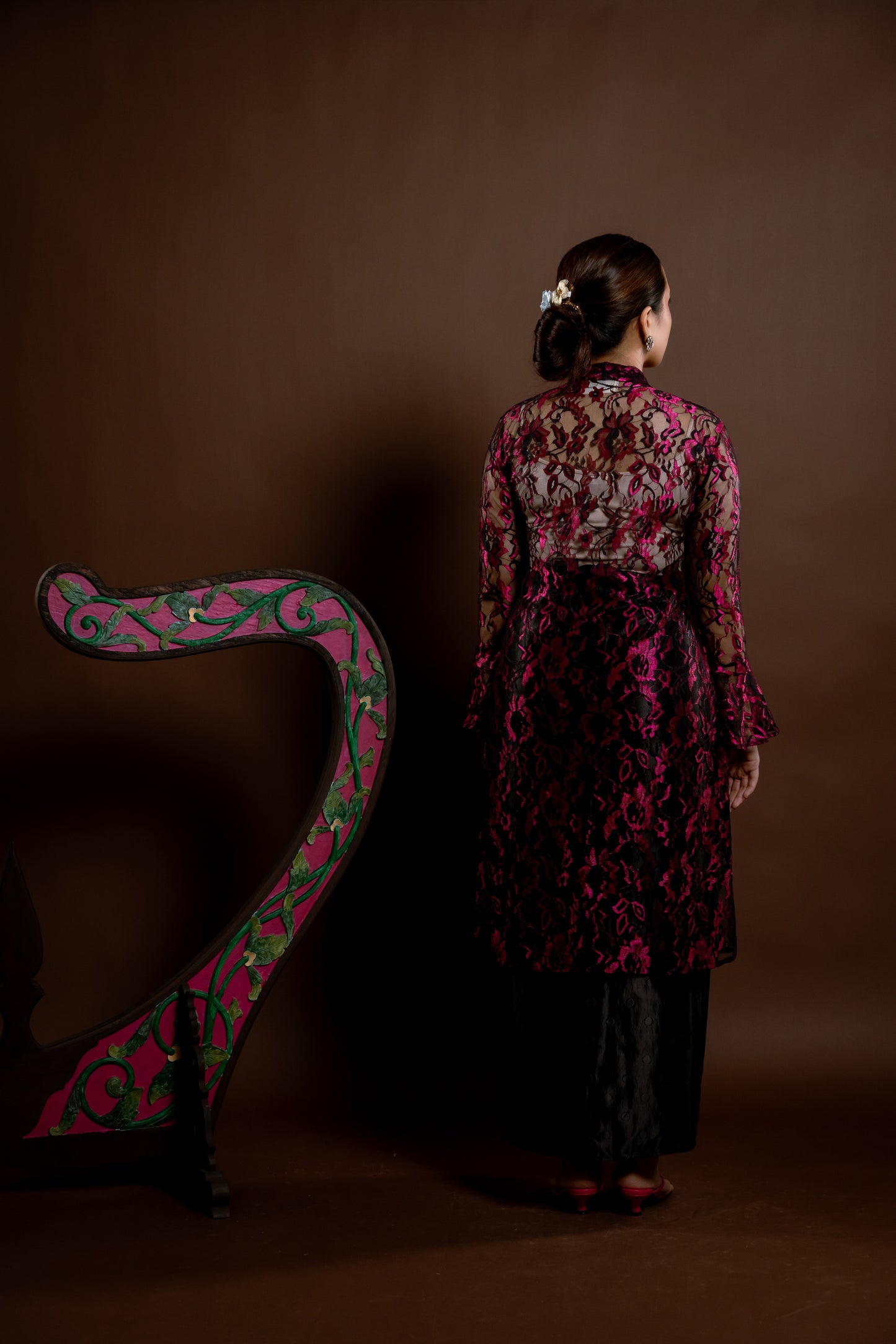 Kebaya Rindu Membara Jambu