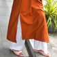 Baju Santai Burnt Orange