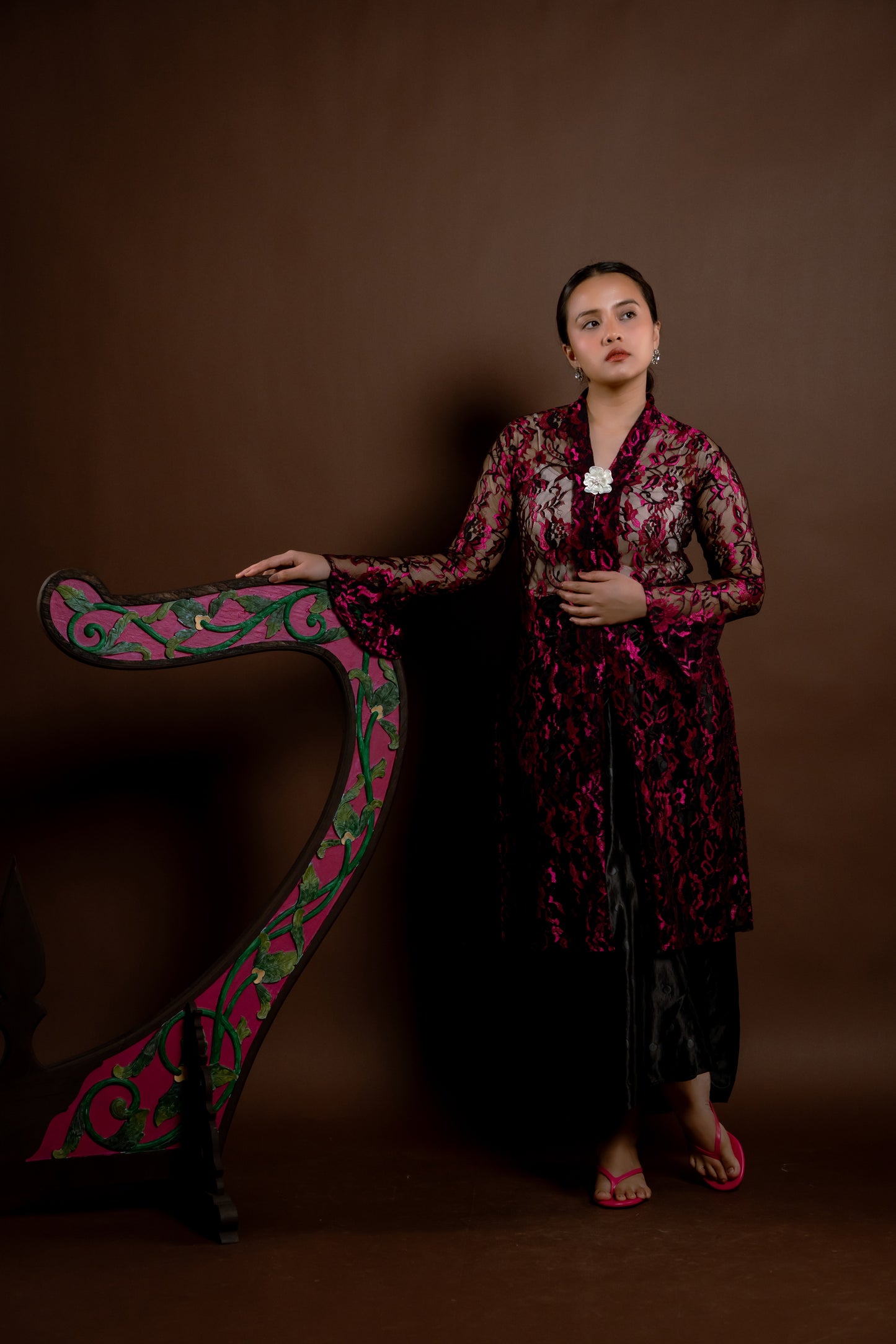 Kebaya Rindu Membara Jambu