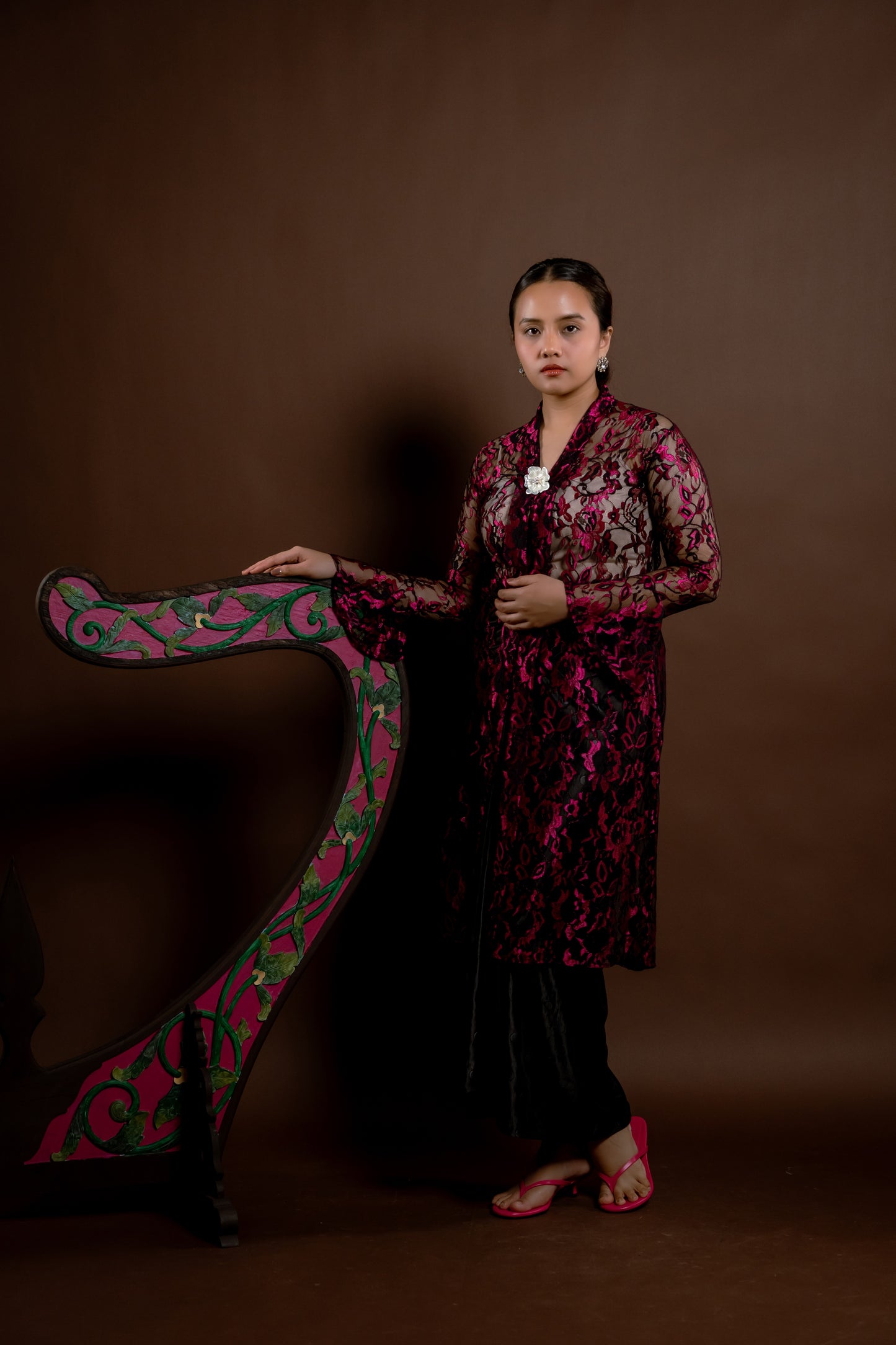Kebaya Rindu Membara Jambu