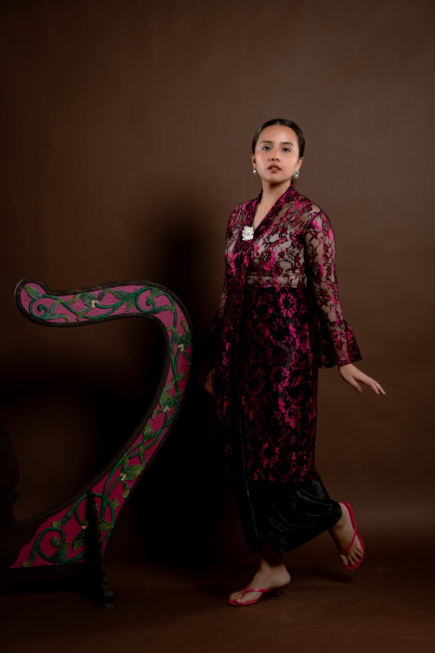Kebaya Rindu Membara Jambu