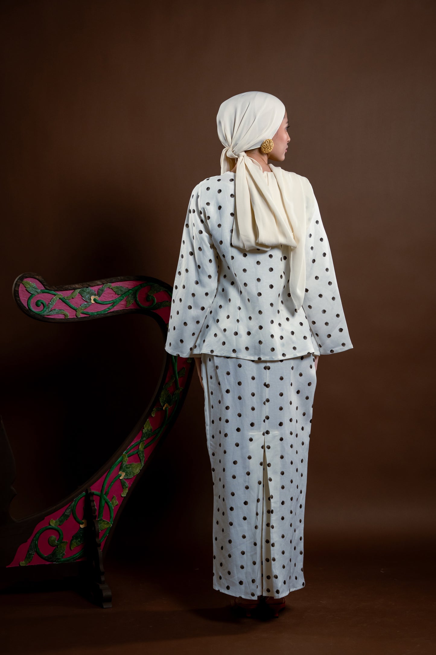 Kebaya Rindu Manja Set Polka